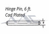 Hinge Pin, 6ft Length