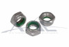 Aluminium Nut, Low Height, Nylon Insert